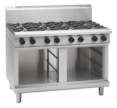 Waldorf RNL8800G-CB Gas Cooktop Low Back Version Cabinet Base