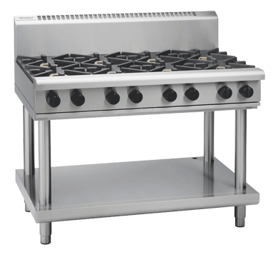 Waldorf RNL8809G-LS Gas Cooktop Low Back Version Leg Stand