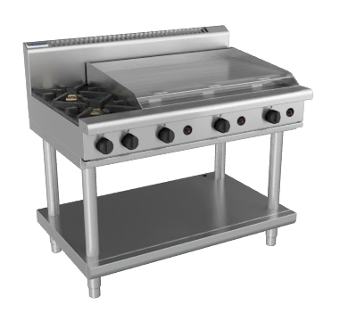 Waldorf RN8809G-LS I 800m Series I Gas Cooktop I Leg Stand I Cooktop I Gas Stove Top I1200mm