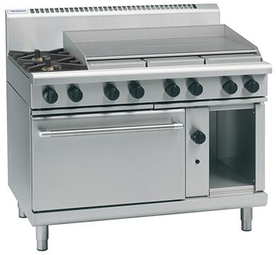 Waldorf RN8819G I 800m Series I Gas Range I Gas Oven I Static Oven I Cooktop Range I1200mm