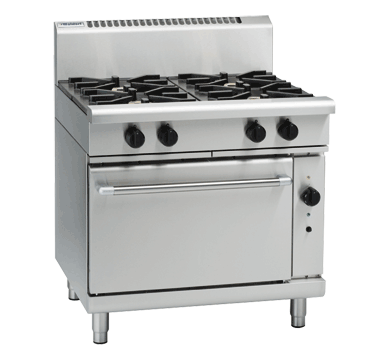 Waldorf RNL8910GC Gas Range Convection Oven Low Back Version