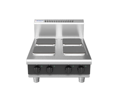 Waldorf RNB8400SE-B - 600mm Electric Cooktop Sealed Hobs