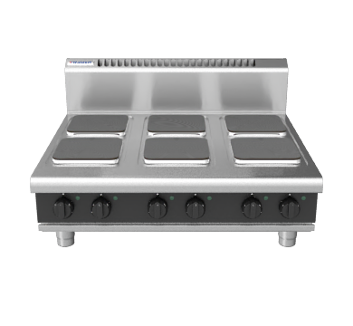Waldorf RNB8600SE-B - 900mm Electric Cooktop Sealed Hobs