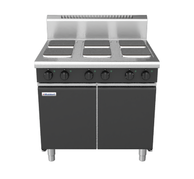 Waldorf RNB8600SE-CD - 900mm Electric Cooktop Sealed Hobs