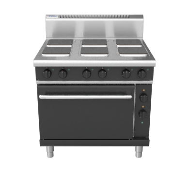 Waldorf RNB8610SE - 600mm Electric Sealed Hobs Range Static Oven