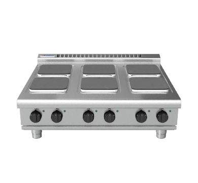Waldorf RNL8600SE-B - 900mm Electric Cooktop Sealed Hobs