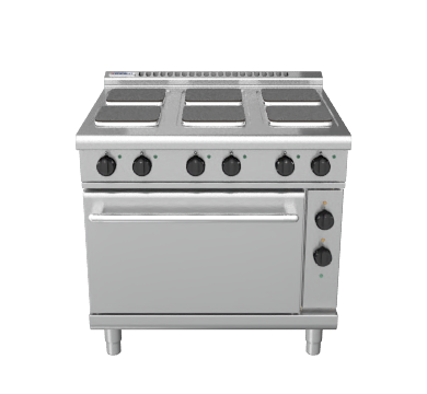 Waldorf RNL8610SE - 900mm Electric Range Static Oven