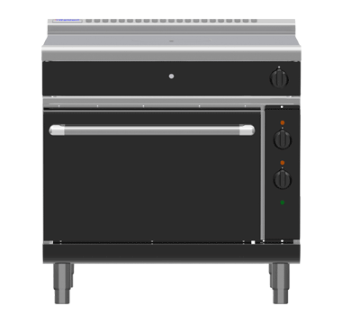 Waldorf RNLB8110GEC Gas Target Top Electric Convection Oven Range