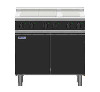 Waldorf RNB8609E-CD 900mm Electric Cooktop Cabinet Base