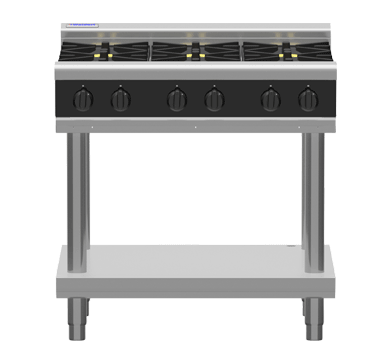 Waldorf RNB8600G-LS 900mm Gas Cooktop Leg Stand