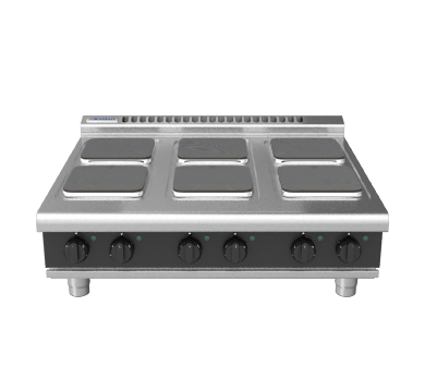 Waldorf RNLB8600SE-B - 900mm Electric Cooktop Sealed Hobs