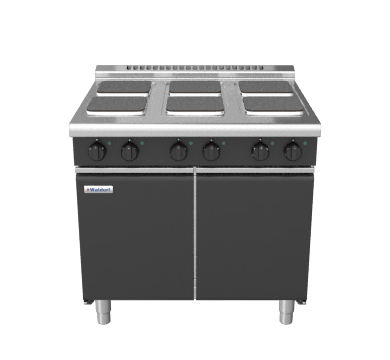 Waldorf RNLB8600SE-CD - 900mm Electric Cooktop Sealed Hobs
