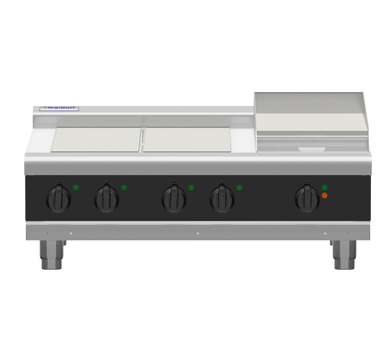 Waldorf RNLB8600E-B Electric Cooktop Low Back Version