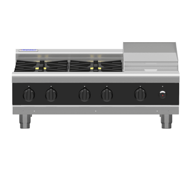 Waldorf RNB8603G-B 900mm Gas Cooktop Bench Model