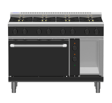 Waldorf RNB8816GE 1200mm Gas Range Electric Static Oven