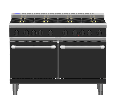 Waldorf RNB8823G 1200mm Gas Range Static Oven