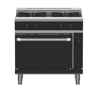 Waldorf RNB8910GEC 900mm Gas Range Electric Convection Oven