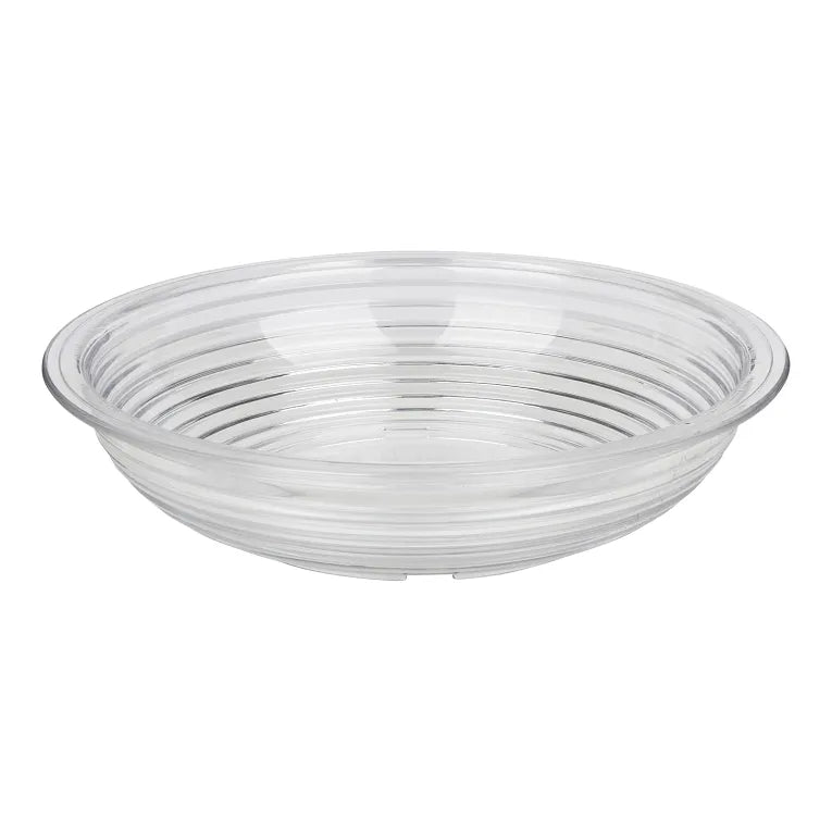 Cambro RSB6CW135 I Round Ribbed Bowls I 564 mL (18.8 oz) I Clear I Case of 12