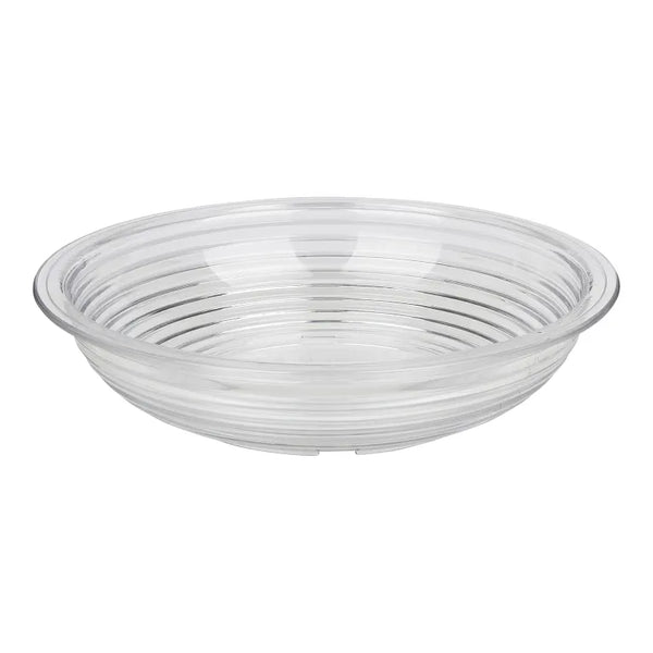 Cambro RSB6CW135 I Round Ribbed Bowls I 564 mL (18.8 oz) I Clear I Case of 12
