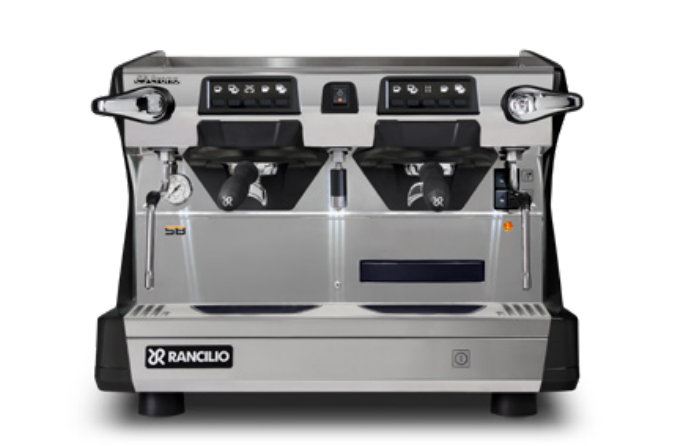 Rancilio RC2GC C5CRONO BLK | USB 2GRP CMPT TALL BLK | 2 Group Compact Espresso Machine