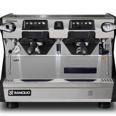 Rancilio RC2GC C5CRONO BLK | USB 2GRP CMPT TALL BLK | 2 Group Compact Espresso Machine