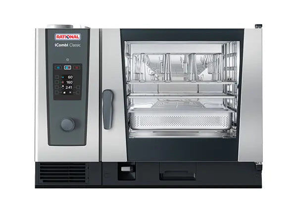 Rational ICC62G-NG iCombi Classic Natural Gas | Commercial Combi Oven | 6 Tray | Combi Oven