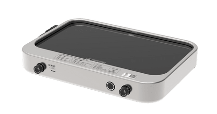 Rieber K Pot Buffet 1/1 ck-2200-2Z-SS | Table Top Cooking Unit | 2 Zones | Stainless Steel