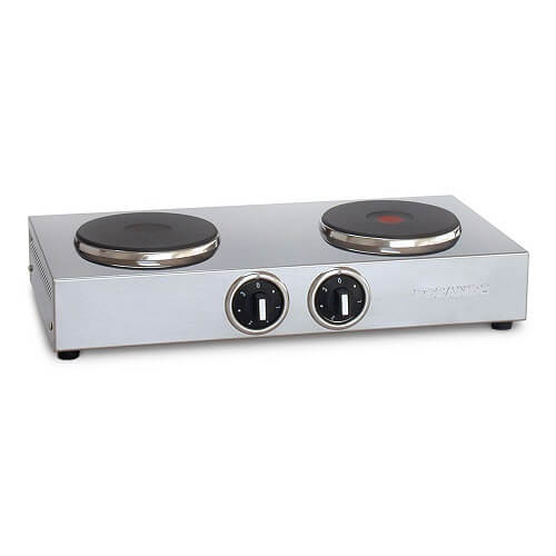 Roband 12 | Boiling Hot Plates 2 x 150mm | Portable Hot Plates | Cast Iron Hot Plate