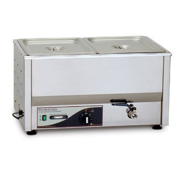 Roband BM2C | Stainless Steel Bain Marie | Counter Top | Bain Marie | Hot Bain Marie