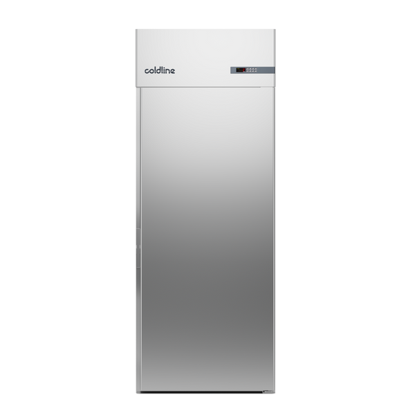 Coldline J100/1M Single Door Upright Master Roll-in Cabinet Fridge