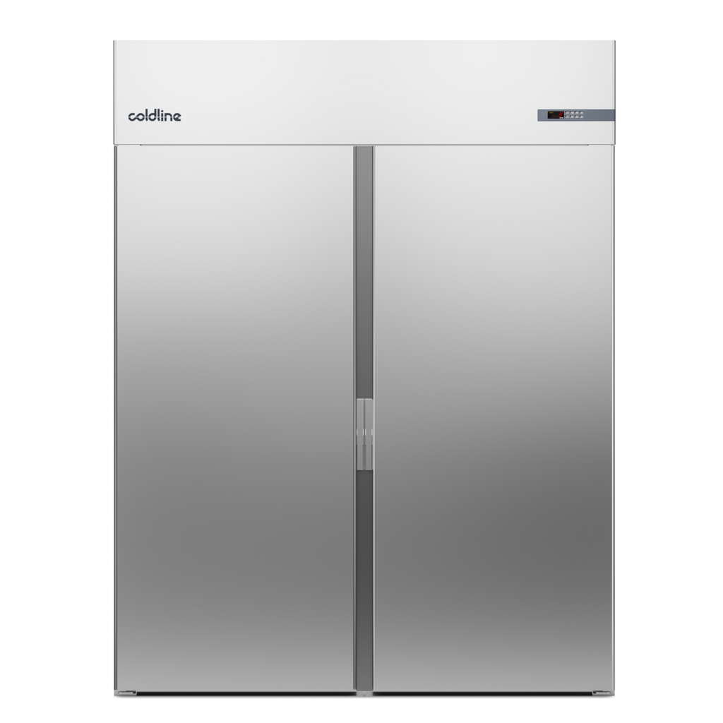 Coldline J160/1M Double Door Upright Master Roll-in Cabinet Fridge