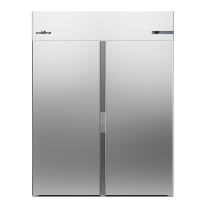 Coldline J160/1M Double Door Upright Master Roll-in Cabinet Fridge