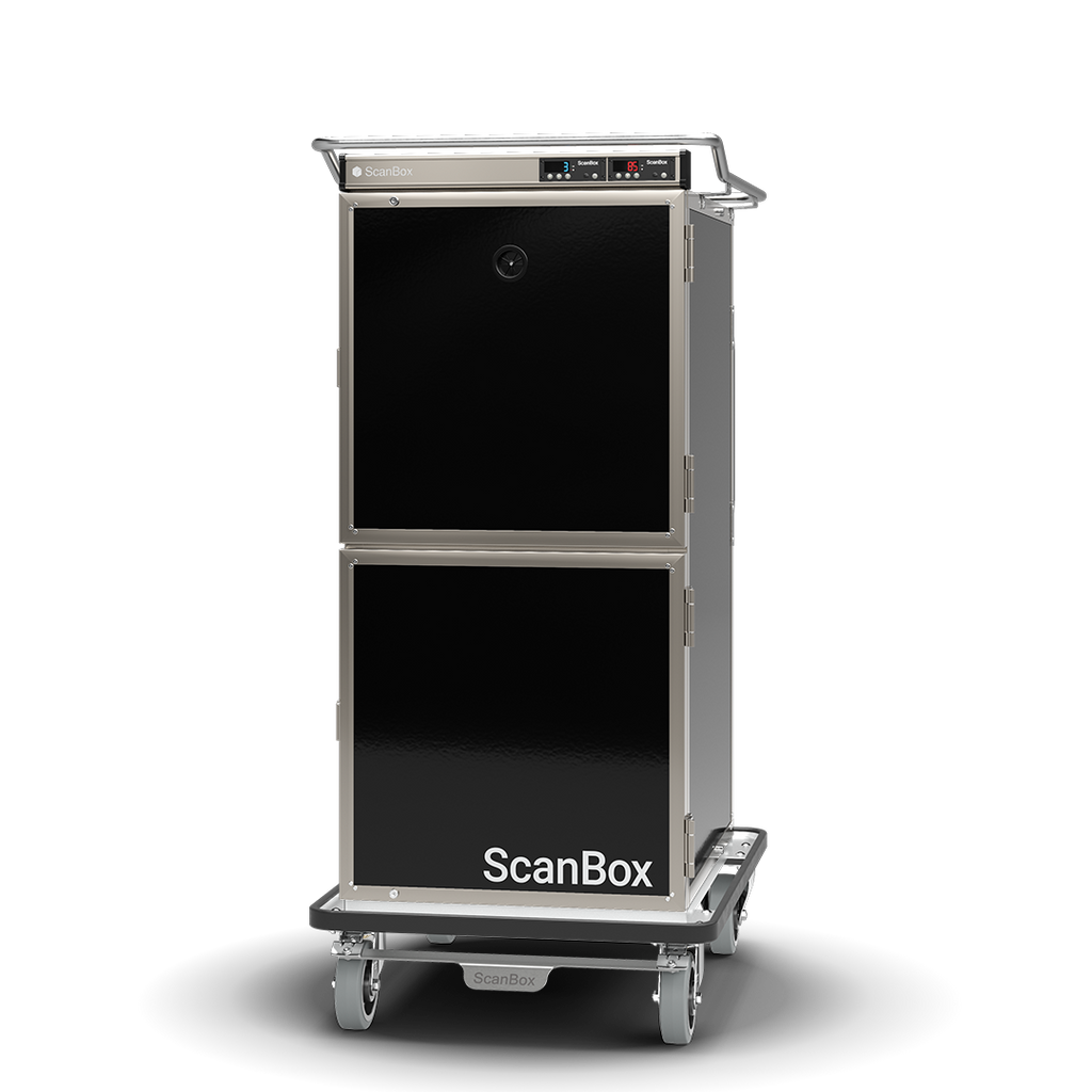 Skanos BLCCF66 ScanBox Banquet Line Combo CC06 + HF06 Hot & Cold Food Transport Cart | 6 + 6 GN 2/1 | 965W