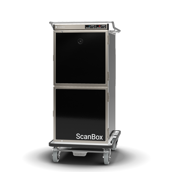 Skanos BLCCF66 ScanBox Banquet Line Combo CC06 + HF06 Hot & Cold Food Transport Cart | 6 + 6 GN 2/1 | 965W