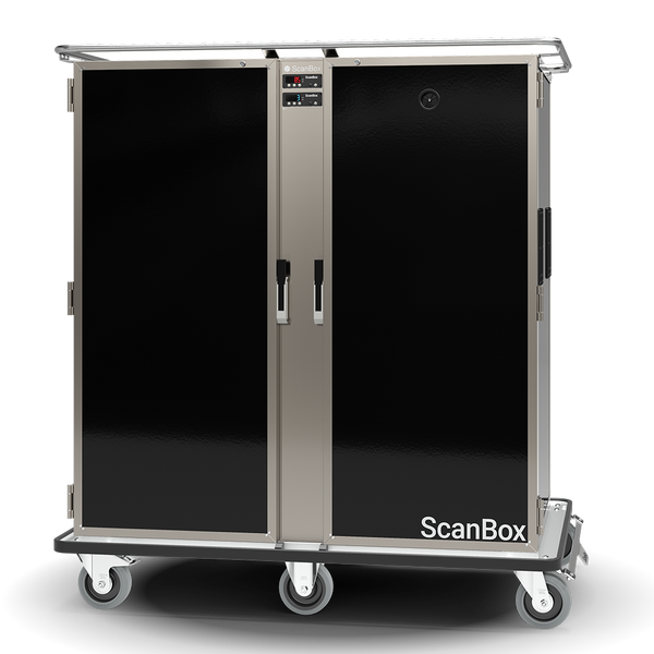 Skanos BLDCF16 ScanBox Banquet Line Duo CC16 + HF16 Hot & Cold Food Transport Cart | 32 x GN 2/1 | 1980W