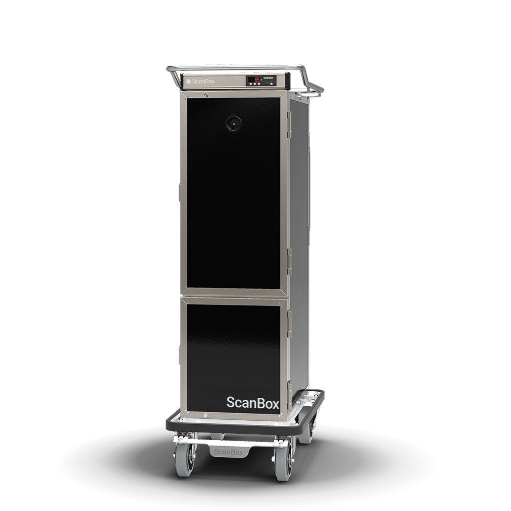 Skanos ELCNF48 ScanBox Ergo Line Combo Hot & Insulated Food Transport Cart | 4 + 8 GN 1/1 | 700W