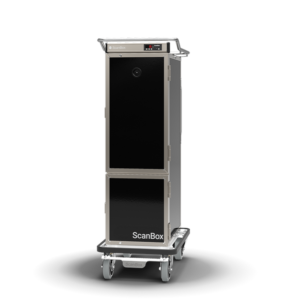 Skanos ELCNF48 ScanBox Ergo Line Combo Hot & Insulated Food Transport Cart | 4 + 8 GN 1/1 | 700W
