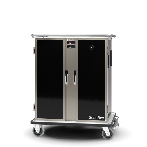 Skanos ELDCF12 ScanBox Ergo Line Duo Hot & Cold Food Transport Cart | 12 + 12 GN 1/1 | 1135W