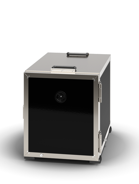 Skanos SBSHS04 ScanBox Artecno SBE Heated Stackable Food Transport Box | 4 x GN 1/1