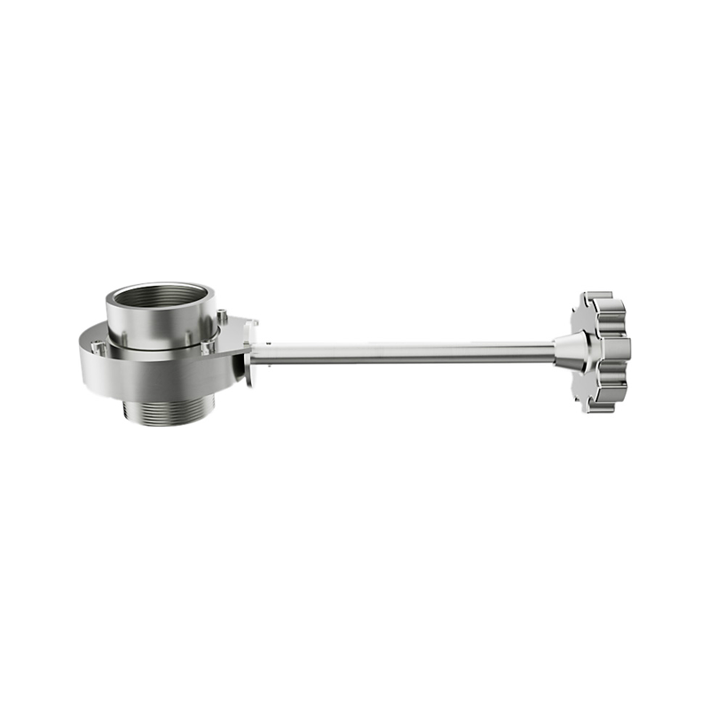 3monkeez SCRAP-V316 Cast Stainless Steel Shut Off (Butterfly) Valve, 50mm M&F BSP Connection, Suits SCRAP-S-50, SCRAP-S-90 and SCRAP-S - 316 Grade