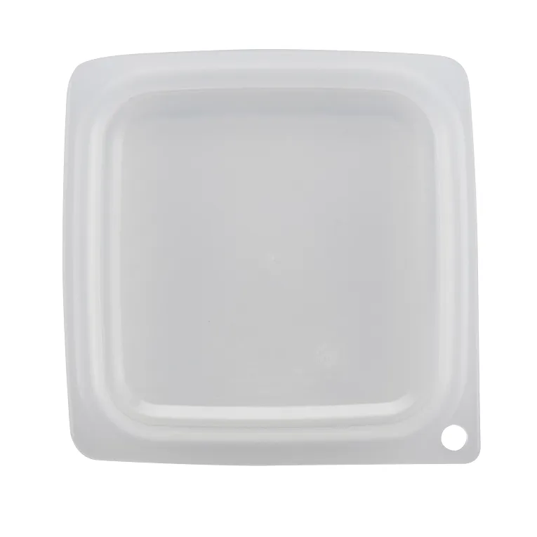 Cambro SFC1FPPP I Camsquare FreshPro Easy Seal Cover ½-1 qt Translucent I Case of 6