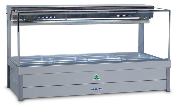 Roband SFX24RD I Square Glass | Refrigerated Cold Plate | Cold Bain Marie | Food Bar