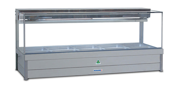 Roband SFX25RD I Square Glass | Refrigerated Cold Plate | Cold Bain Marie | Food Bar