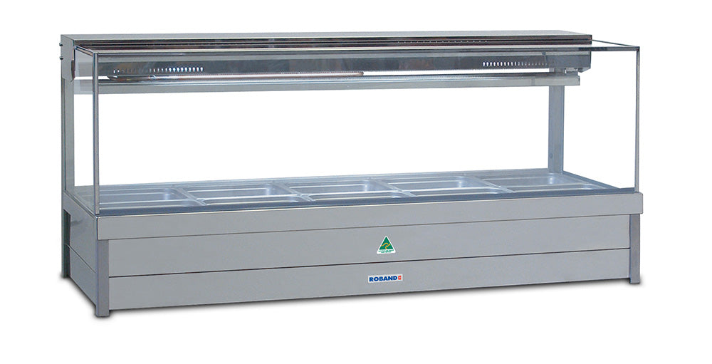 Roband SFX26RD I Square Glass | Refrigerated Cold Plate | Cold Bain Marie | Food Bar