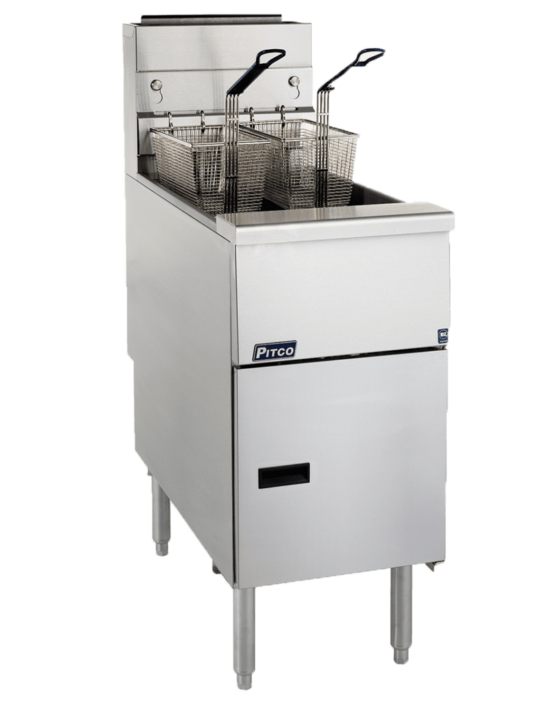 Pitco SG14S Millivolt I Fryer Gas I Gas Fryer I Gas Fryer Commercial I Gas Deep Fryer