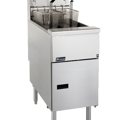 Pitco SG14S Millivolt I Fryer Gas I Gas Fryer I Gas Fryer Commercial I Gas Deep Fryer