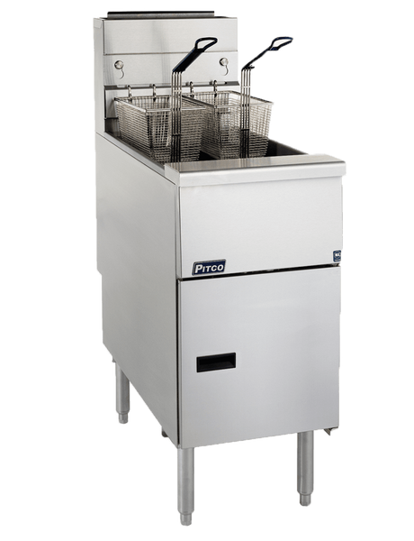 Pitco SG14S Millivolt I Fryer Gas I Gas Fryer I Gas Fryer Commercial I Gas Deep Fryer