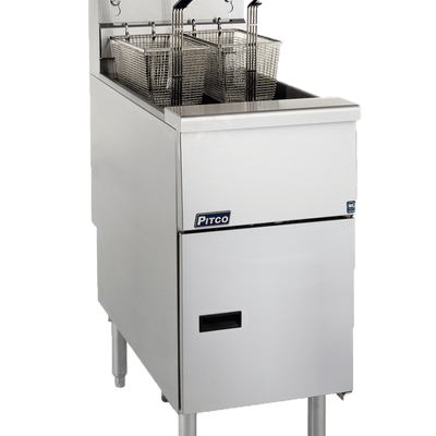 Pitco SG14TS Millivolt I Fryer Gas I Gas Fryer I Gas Fryer Commercial I Gas Deep Fryer