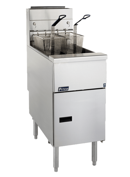 Pitco SG14TS Millivolt I Fryer Gas I Gas Fryer I Gas Fryer Commercial I Gas Deep Fryer