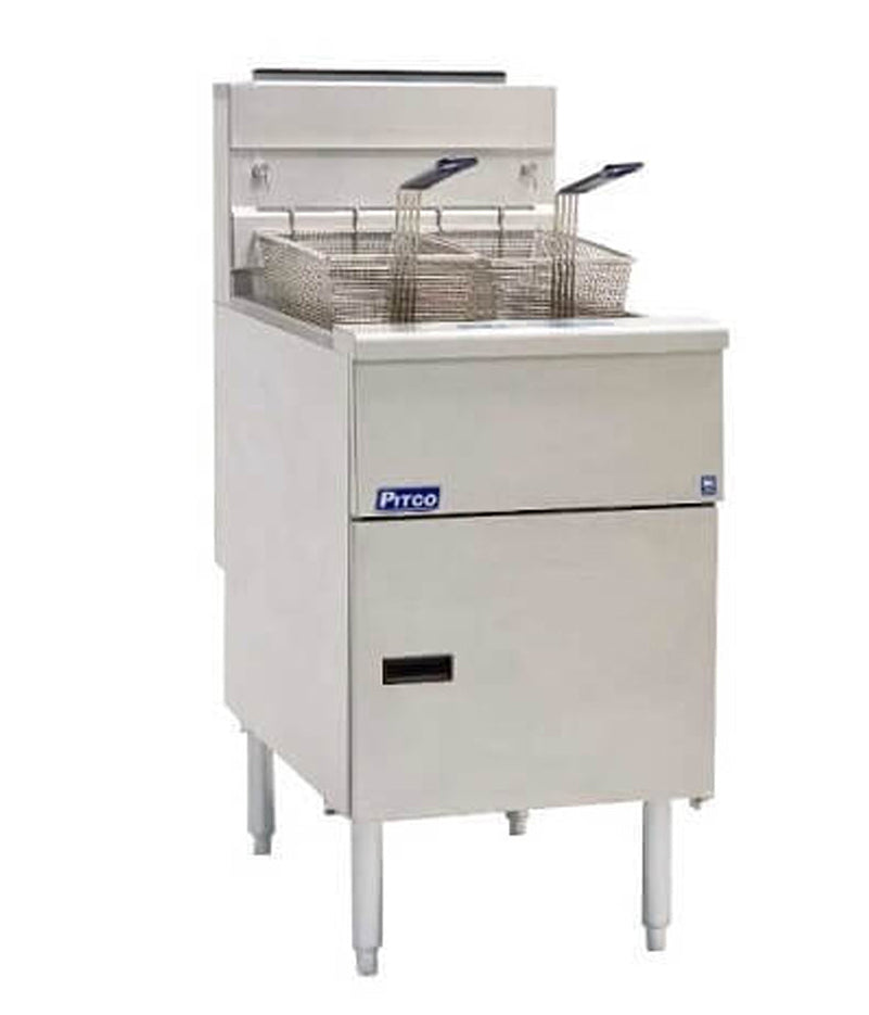 Pitco SG18S Millivolt I Fryer Gas I Gas Fryer I Gas Fryer Commercial I Gas Deep Fryer